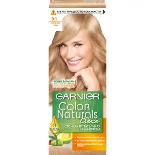 Краска для волос Garnier Color Naturals, тон 9,1, солнечный пляж