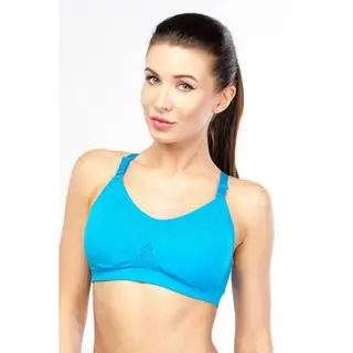Топ женский спортивный арт.31480 цвет бирюзовый, р-р 40-42 (S)