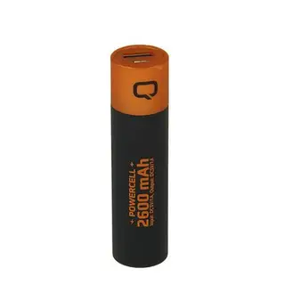 Внешний аккумулятор Qumo PowerAid, USB, 2600 мАч, 1 A, литий-ионный, чёрный