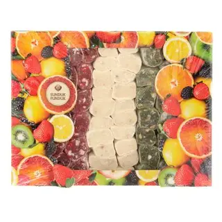Лукум халебский микс с арахисом, 2 кг