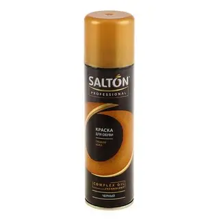 Краска для гладкой кожи Salton Professional, чёрная, 250 мл