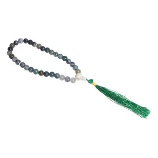 Чётки мусульманские с перемычкой «Яшма» 918