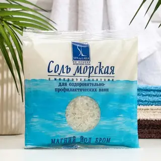 Соль морская Spa by Lara, для оздоровительно-профилактических ванн, 300 г