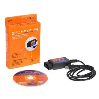 Адаптер для диагностики авто ELM 327 USB