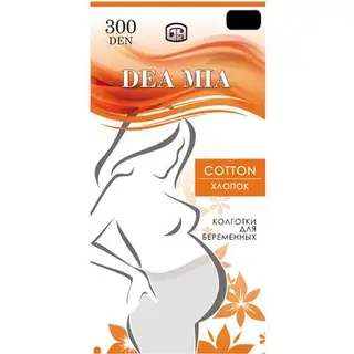 Колготки женские DEA MIA MOTHER COMFORT, р. 158, 94-102, ЧЕРНЫЙ