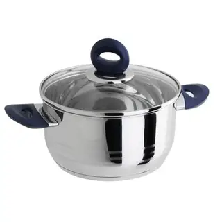 Кастрюля Regent inox Azzuro Vitro, размер 18х9.5 см, 2.4 л