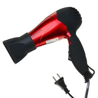 Фен для волос Sakura SA-4025R, 1200 Вт, 2 скорости, 2 температурных режима, красный