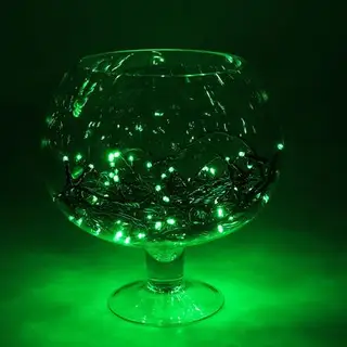 Гирлянда "Метраж" улич. УМС, 10 м, Н.Т., 2W LED-100-24В, БЕЗ контр., ЗЕЛЕНЫЙ