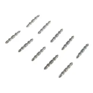 Набор бит двухсторонних GROSS 11217, PH2-PZ2 х 45 мм, сталь S2, 10 шт