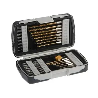 Набор бит и свёрл MATRIX, РН, PZ, T, хвостовик 1/4 (тип С), 1-6 мм, CrV, 40 шт