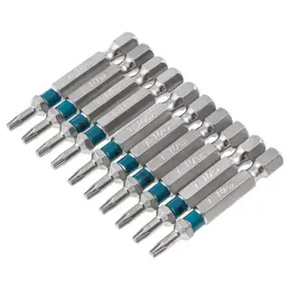 Набор бит GROSS 11468, TORX, T10х50 мм, сталь S2, 10 шт