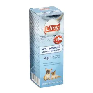 Лосьон для глаз, очищающий Cliny для кошек и собак, 50 мл