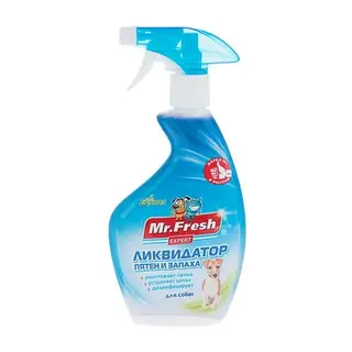 Ликвидатор пятен и запаха Mr.Fresh 3в1 для собак, 500 мл