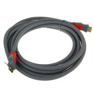 Кабель видео Delink 10059, HDMI(m)-HDMI(m), ver 2.0, 4К, 3D, 5 м, серый