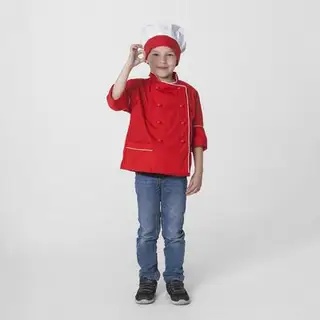 Карнавальный костюм детский «Шеф-повар», колпак, куртка, 4-6 лет, рост 110-122 см