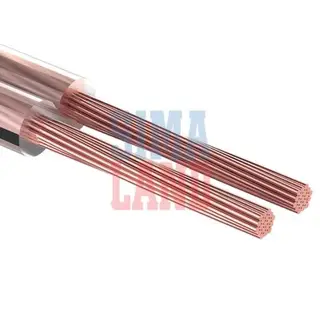 Акустический кабель Cablexpert CC-TC2x1,0-50M, прозрачный, 50 м, на катушке