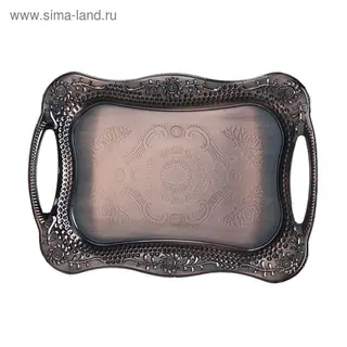 Поднос сервировочный 36,5×25,5×3 см. упаковочный пакет