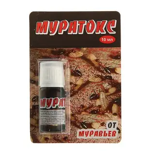 Инсектицид от муравьев «Муратокс», блистер, 10 мл