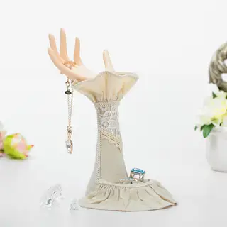 Подставка для украшений "Рука" ажурная, h=23 см
