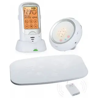Радионяня Ramili Baby RA300SP, с монитором дыхания, дальность 650 м, ночник