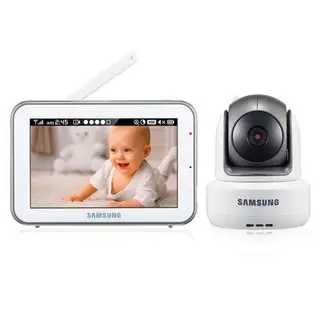 Видеоняня Samsung SEW-3043WP, дальность 300 м, дисплей 5 дюймов, ночное видение