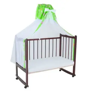 Балдахин для кроватки, размер 150*300 см, цвет салатовый 08802-06