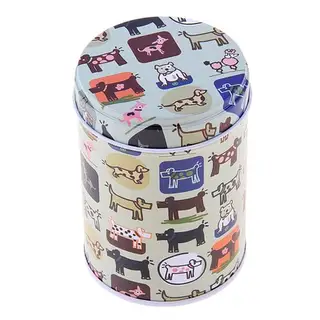 Шкатулка банка "Кошки/собаки" 9х6,5 см