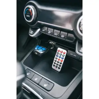 FM - трансмиттер, 12 В, USB/Mp3/WMA/AUX/MicroSD, МИКС