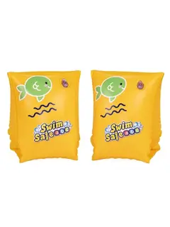 Нарукавники для плавания Swim Safe, ступень «С», 25×15 см, от 3-6 лет, 32033 Bestway