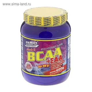 ВСАА +ЕАА FitMax "Лимон-грейпфрут", 600 г