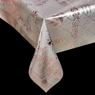 Клеёнка на стол на нетканой основе, ширина 137 см, толщина 0,16 мм, рулон 20 м