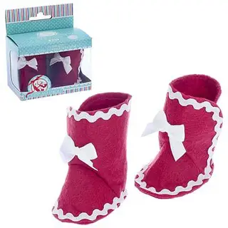 Сапожки для куклы, цвет розовый