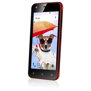 Смартфон Fly FS454, 2 sim, красный