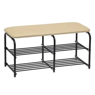 Обувница 81×35×44 см "Стандарт +", цвет чёрный