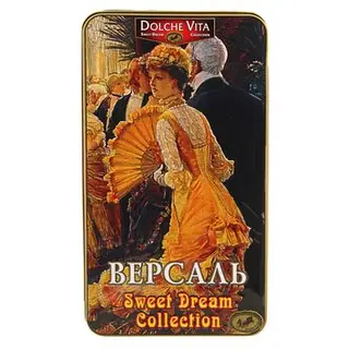 Чай черный цейлонский, подарочная шкатулка 175гр "Версаль" (75гр чай черный цейлонский + 100 гр чай