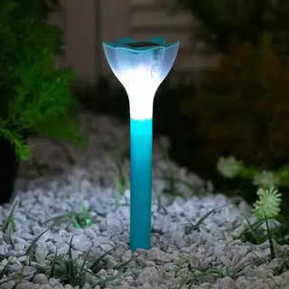 Светильник на солнечной батарее Uniel Blue crocus, серия Classic