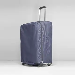 Чехол для чемодана 24", расширение по периметру, цвет серый