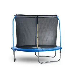 Батут Start Line Fitness 8 ft, d=244 см, с внутренней защитной сеткой, синий
