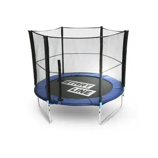 Батут Start Line Fitness 10 ft, d=305 см, с внешней защитной сеткой, синий