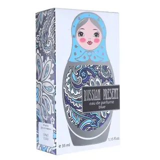 Парфюмерная вода женская Russian Present blue, 35 мл