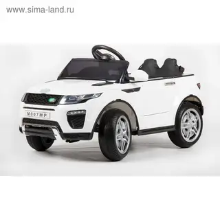 Электромобиль BARTY Land Rover M007MP VIP, цвет: белый глянцевый