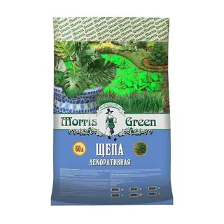 Щепа декоративная Morris Green зеленая, 60л