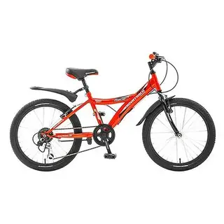 Велосипед 20" Novatrack Racer, 2017, 6 ск., цвет красный