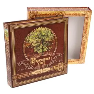 Родословная книга «Книга нашей семьи», 59 листов, 30 х 30 см