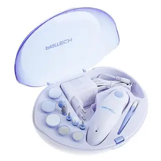 Аппарат для маникюра PRITECH LD-38, 10 насадок, фиолетовый