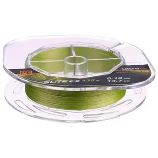 Шнур плетёный Aqua Pe Ultra Elite Z-8, диаметр 0.18 мм, тест 13.7 кг, 135 м