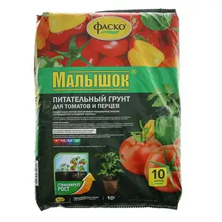 Почвогрунт для Томатов и Перцев, 10 л, «»