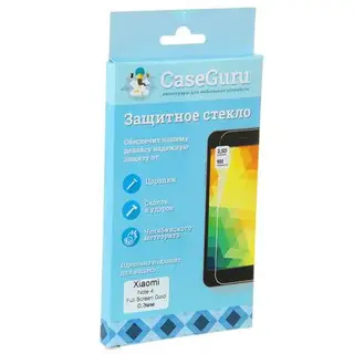 Защитное стекло CaseGuru для Xiaomi Redmi Note 4 Full Screen Gold, 0,3 мм, цвет золото