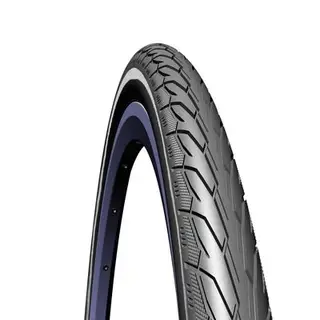 Покрышка 26"х1,75" Mitas (Rubena) Flash, антипрокольный слой, светоотражающая полоса