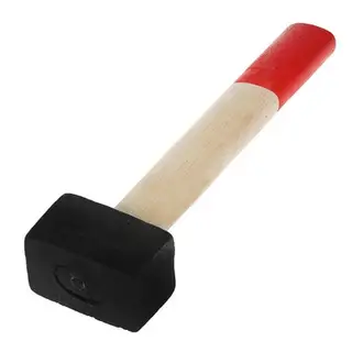 Кувалда литая Hobbi, 3 кг, деревянная рукоятка